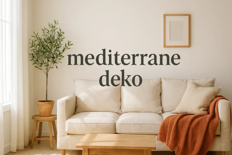 Mediterrane Deko