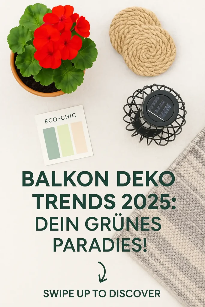 Balkon Deko Trends 2025 Dein grünes Paradies!